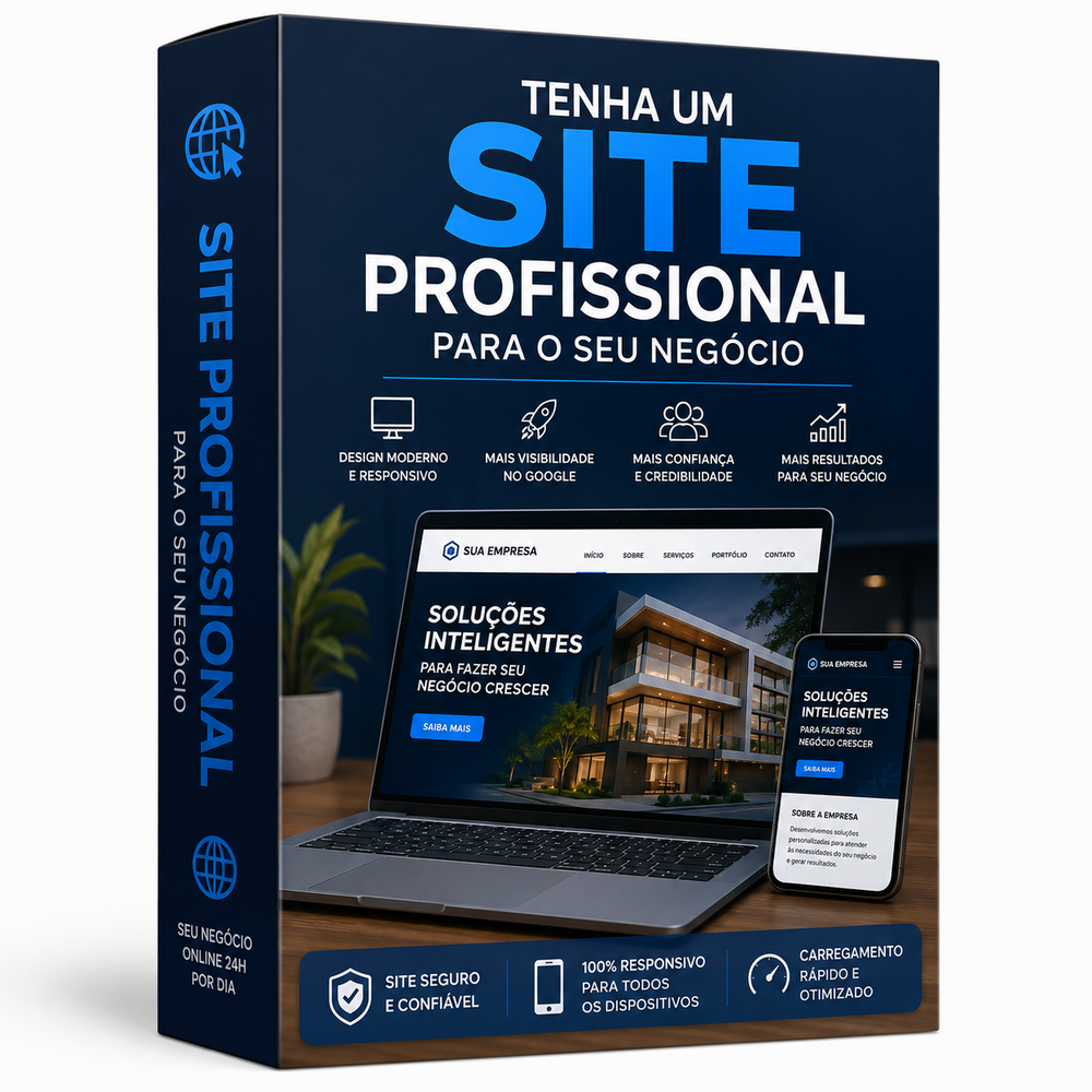 Tenha um Site Profissional para o seu Negócio