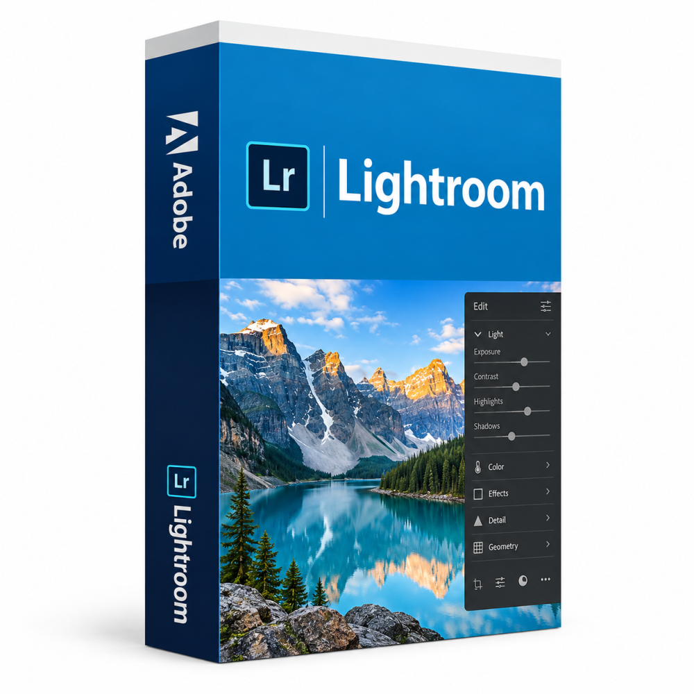 Adobe Lightroom - Edição e Organização de Fotografias