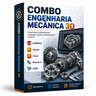 Combo Engenharia Mecânica 3D SolidWorks + Inventor + Fusion + Rhinoceros + ZW3D