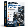 Combo Manufatura e Moldes PowerShape + Inventor + Fusion + ZW3D + SolidWorks