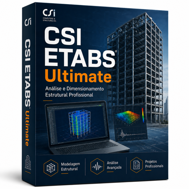 CSI ETABS Ultimate   Análise e Dimensionamento Estrutural Profissional