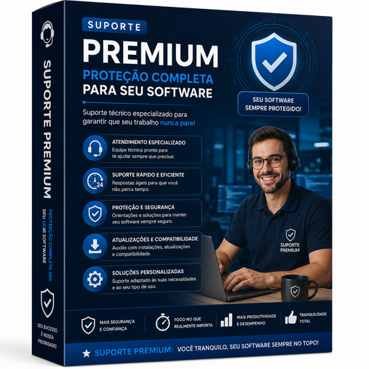 Suporte Premium  - Proteção Completa para seu Software